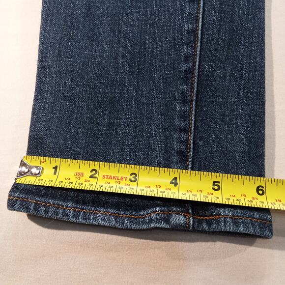 J.Crew Toothpick Stretch Jeans Women’s Size 31 Dark Wash Skinny Denim - Picture 4 of 10